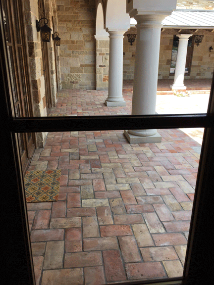 Reclaimed terracotta tiles Ancient Floors